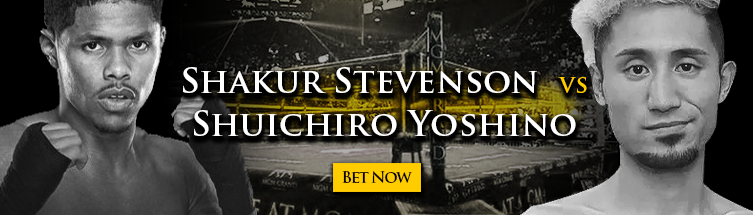 Shakur Stevenson vs. Shuichiro Yoshino Boxing Betting